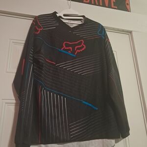 Fox Racing Black and Red Jersey